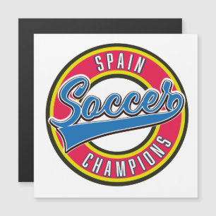 Brasilianische Fußball-Champions Magnetkarte