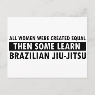 Brasilianische Jiu-Jitsu-Geschenkartikel Postkarte