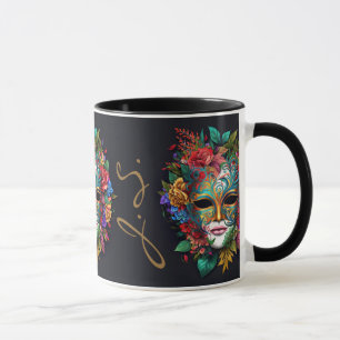 brasilianische Karnevalsmaske Tasse
