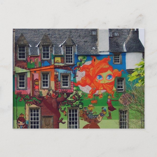 Brasilianische Kunst, Kelburn Castle Postkarte (Vorderseite)