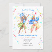 Brasilianische Samba-Einladung