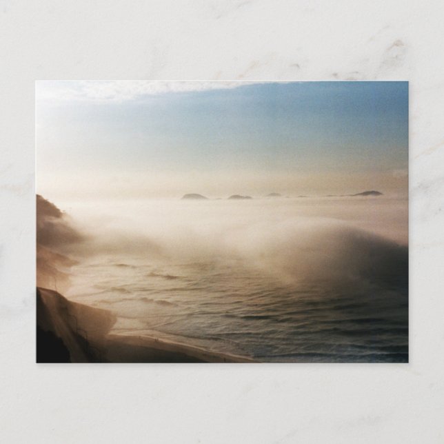 Brasilianische Wellen Postkarte (Vorderseite)