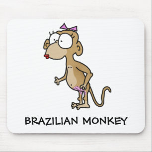 Brasilianischer Affe Mousepad