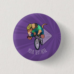 Brasilianischer Baum Anteater Reiten Ein Fahrrad C Button