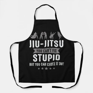 Brasilianischer Jiu Jitsu Cant Fix Stupid, aber Si Schürze