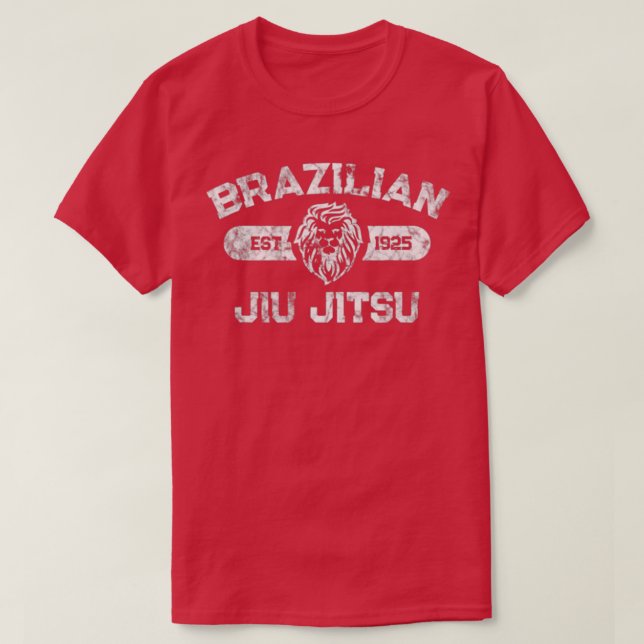 Brasilianischer Jiu Jitsu Etablished 1925 BJJ MIXE T-Shirt (Design vorne)