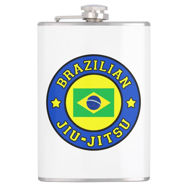 Brasilianischer Jiu Jitsu Flachmann (Vorderseite)
