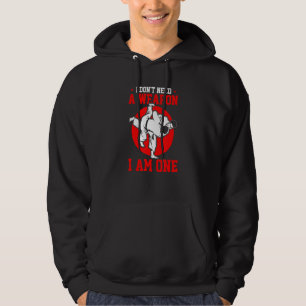 Brasilianischer Jiu Jitsu I brauche keine Waffe I  Hoodie