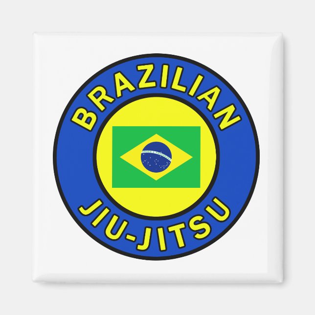 Brasilianischer Jiu Jitsu Magnet (Vorne)