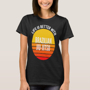 Brasilianischer Jiu jitsu mit brasilianischem Jiu T-Shirt