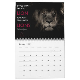 Brasilianischer Jiu Jitsu Motivierend Calendar Kalender