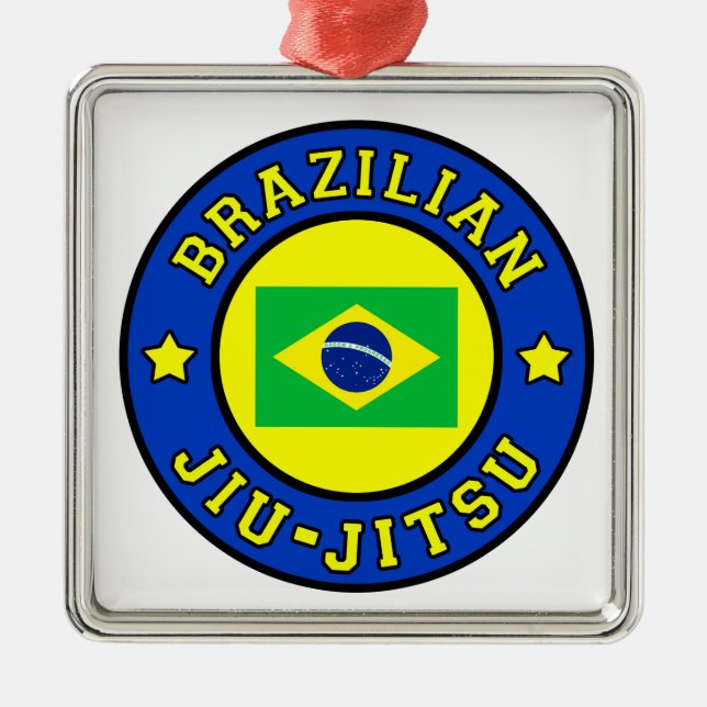 Brasilianischer Jiu Jitsu Ornament Aus Metall (Vorne)