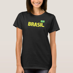 Brasilianischer Pride Brasilien Flag International T-Shirt