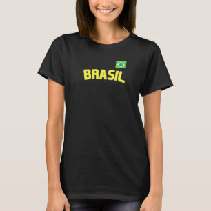 Brasilianischer Pride Brasilien Flag International T-Shirt