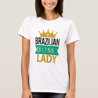 Brasilianisches Boss-Lady-Strong-Woman-Empowerment T-Shirt