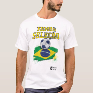Brasilianisches Fußballteam Fans von T-Shirt über 