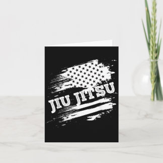 Brasilianisches Jiu Jitsu Amerikanische Flagge USA Karte
