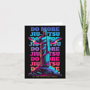 Brasilianisches Jiu Jitsu ___ glaube an Jesus und Karte