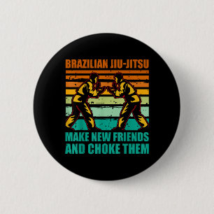 Brasilianisches Jiu-Jitsu macht neue Freunde und w Button