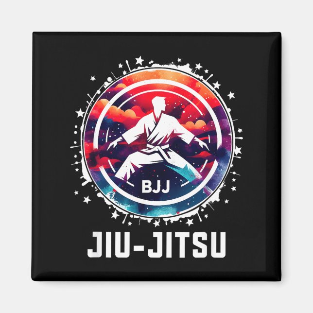 Brasilianisches Jiu Jitsu Magnet (Vorne)