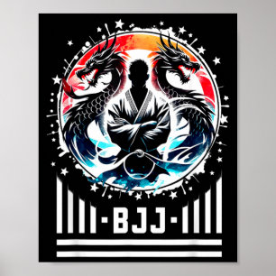 Brasilianisches Jiu Jitsu MMA BJJ Shirt MMA Shirt Poster