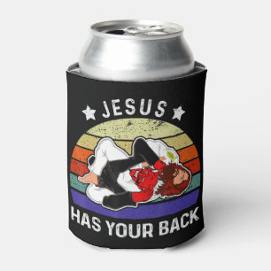 Brasilianisches Jiu Jitsu Shirt Jesus Shirt Jesus  Dosenkühler