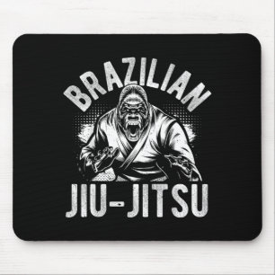 Brasilianisches Jiu-Jitsu Srt BJJ Kampfsportarten Mousepad