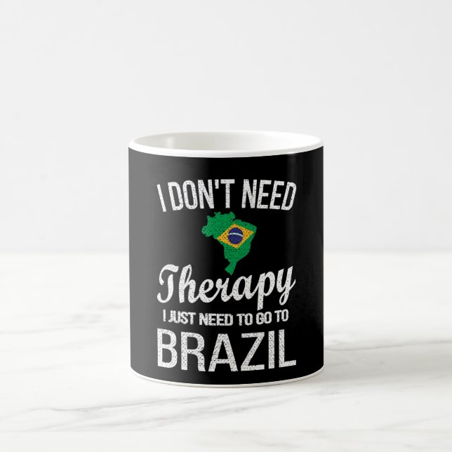 Brasilianisches Kulturerbe Brasilien Roots Brasili Kaffeetasse (Mittel)