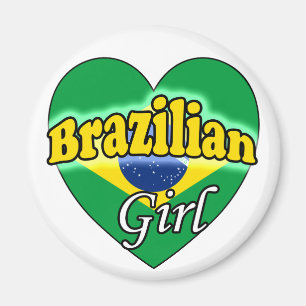 Brasilianisches Mädchen Magnet