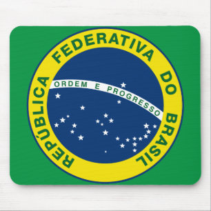 Brasilianisches Staatssiegel Mousepad
