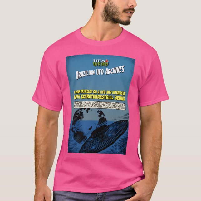 Brasilianisches Ufo Archives 2 - Ufoweird Digital  T-Shirt (Vorderseite)