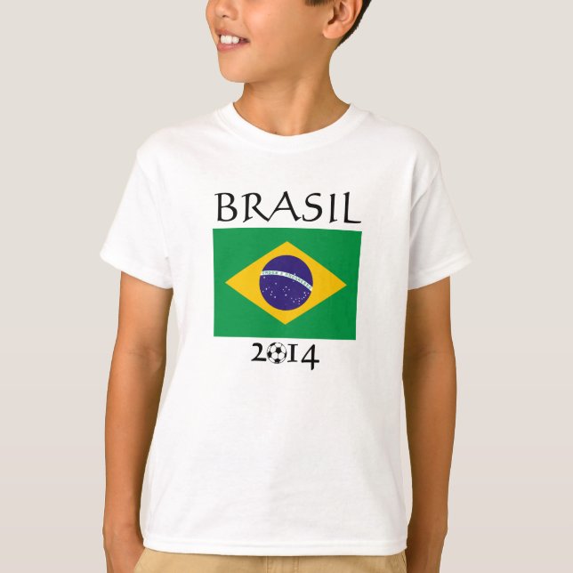 Brasilien 2014 T-Shirt (Vorderseite)