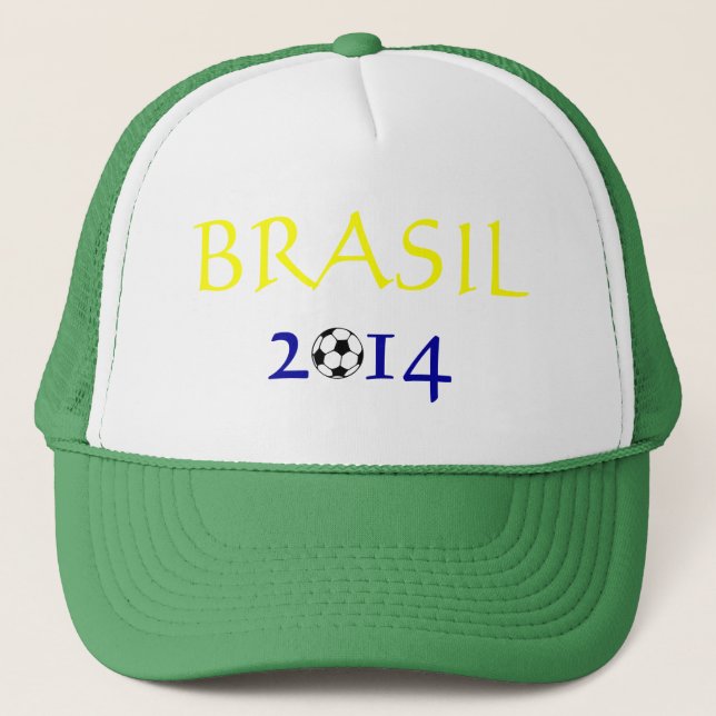 Brasilien 2014 truckerkappe (Vorderseite)