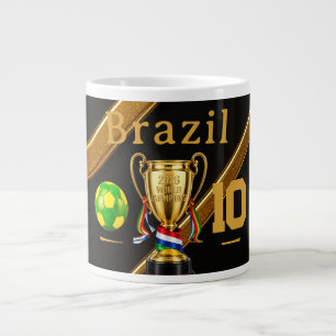 Brasilien 2026 Global Games: Gold Ribbon Trophy 10 Jumbo-Tasse