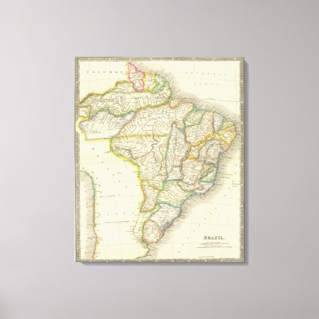 Brasilien 2 leinwanddruck (Vorderseite)