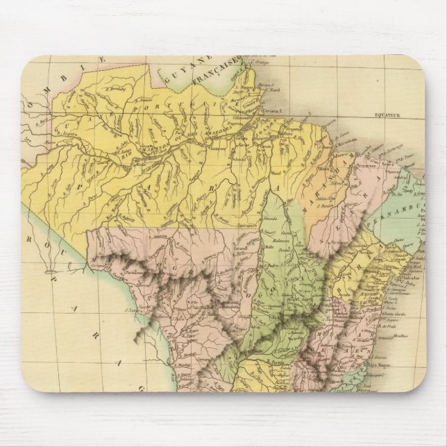 Brasilien 3 mousepad (Vorne)
