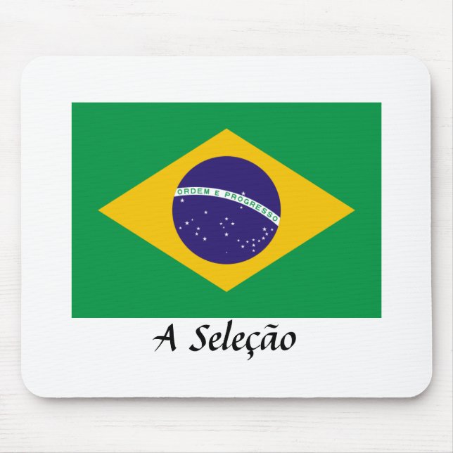 Brasilien ‚A Seleção‘ Mousepad (Vorne)