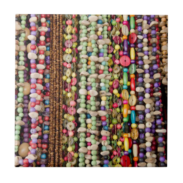 Brasilien, Amazon, Manaus. typisch brasilianisch Fliese (Vorderseite)