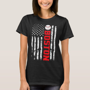Brasilien Amerikanische Flagge Herz Brasilianische T-Shirt