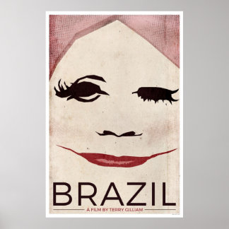 Brasilien Art a Terry Gilliam Movie Poster