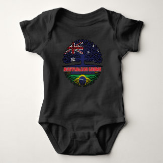 Brasilien Australisch Australien Tree Roots Baby Strampler