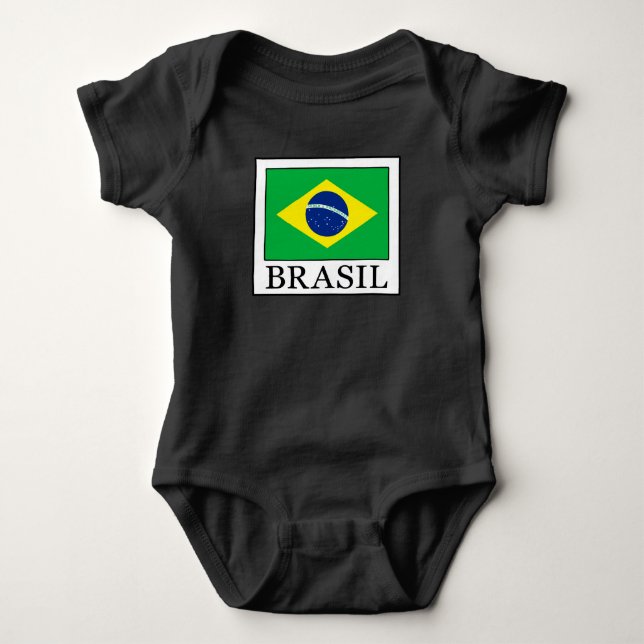 Brasilien Baby Strampler (Vorderseite)