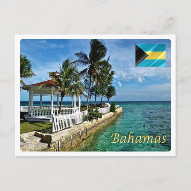 Brasilien - Bahamas - Panorama - Postkarte (Vorderseite)