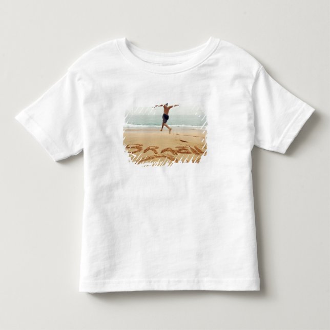 BRASILIEN. Barechest man mit einem Anzug Kleinkind T-shirt (Vorderseite)