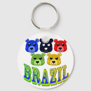 Brasilien-Bären Schlüsselanhänger