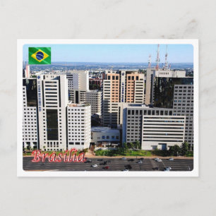 Brasilien - Brasilia - Selva de Pedra - Postkarte