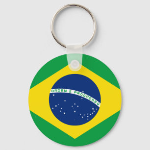 Brasilien (Brasilianisch) Flagge Schlüsselanhänger