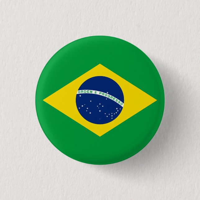 Brasilien Button (Vorderseite)
