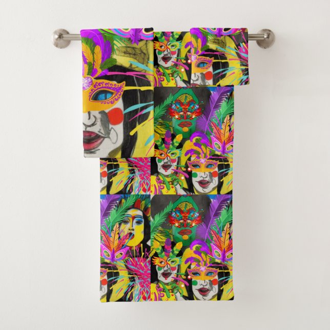 Brasilien Carnival Badhandtuch Set (Insitu)