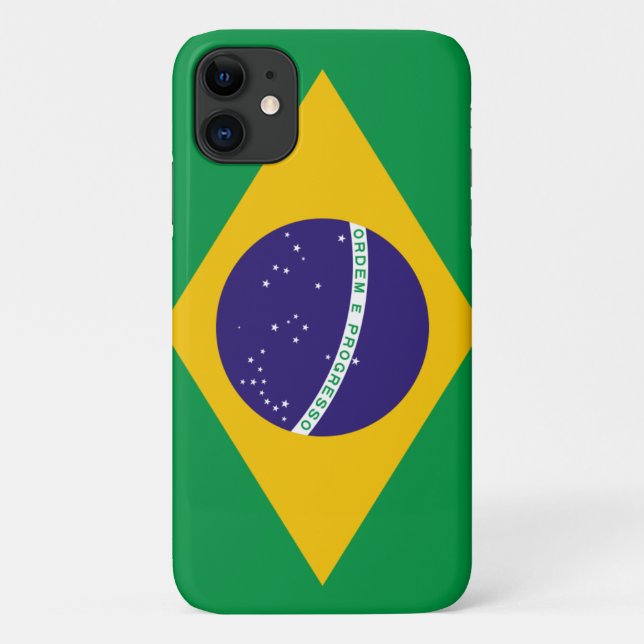 Brasilien Case-Mate iPhone Hülle (Rückseite)